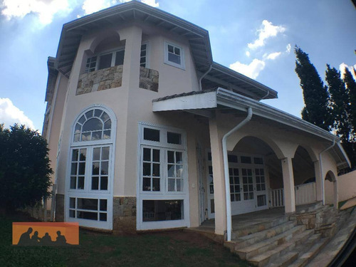 Imagem 1 de 30 de Casa Com 4 Dormitórios À Venda, 800 M² Por R$ 2.200.000,00 - Condomínio Rio Das Pedras - Campinas/sp - Ca1374