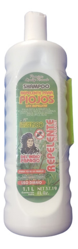 Shampoo Repelente Para Piojos Del Indio Pago 1.1 Litros 