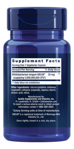 Life Extension Bifido Gi Balance - Apoya La Salud Intestinal