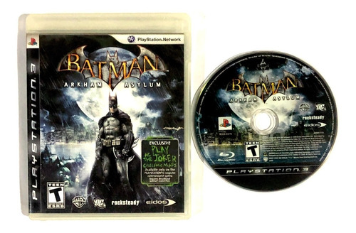 Batman Arkham Asylum - Juego Original Para Playstation 3