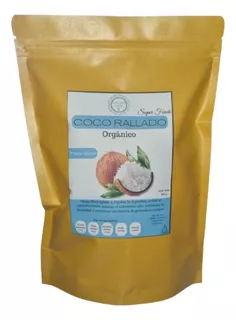 Coco Rallado Organico Sin Azúcar 1 Kg 100% Natural Premium