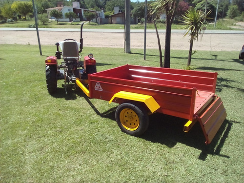 Imagen 6 de 15 de Chinchorro Con Volcadora Roland H700 Kg Trailer Batan 1 Eje