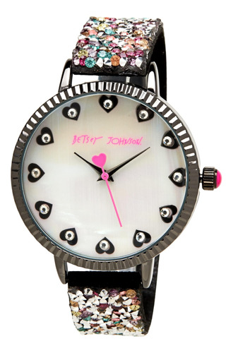 Betsey Johnson Reloj Para Mujer Bjw021q, Talla Única, Diaman