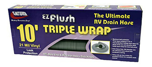 Valterra Plata 10 Pies D******* Ez Flush Triple Wrap Rv Drai