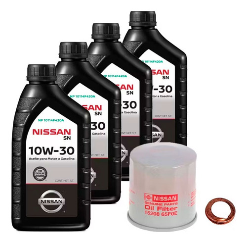 Kit Cambio De Aceite Nissan Sentra - Original