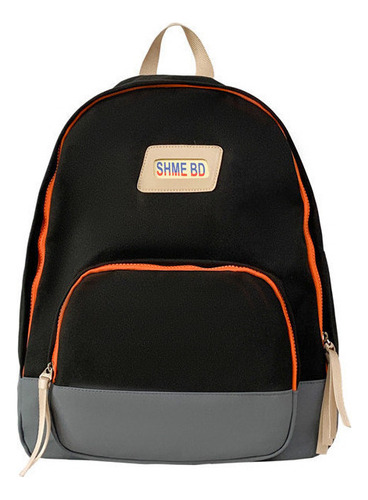 Bolso De Hombro Schoolbag Clash Color Para Estudiantes Unive