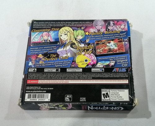 Conception 2 Ps Vita + Soundtrack (Usado)