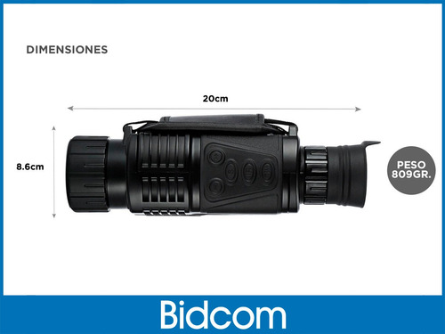 Telescopio Monocular Infrarrojo Gadnic Visión Nocturna