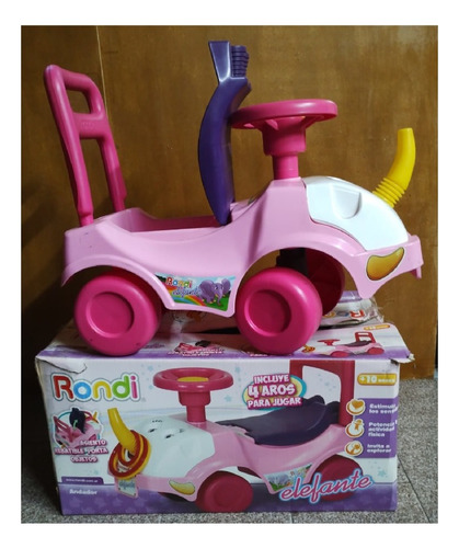 Imagen 2 de 6 de Andador Rondi - Rosa