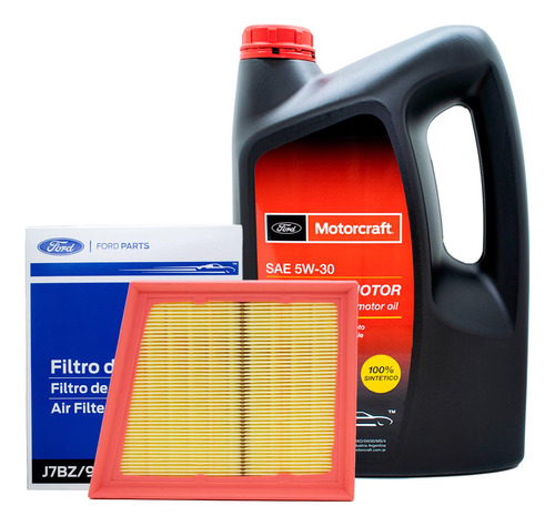 Kit Aceite Motorcraft 5w30 Sintéti + Filtro Aire Ford Fiesta