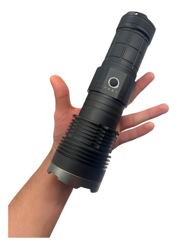 Lampara Super Potente Power Bank Linterna Led Super Zoom
