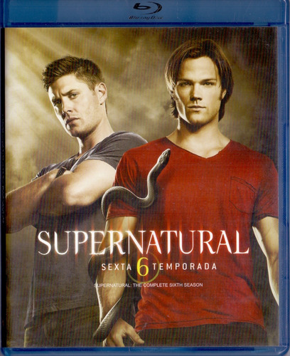 Supernatural Sexta Temporada 6 Seis Blu-ray