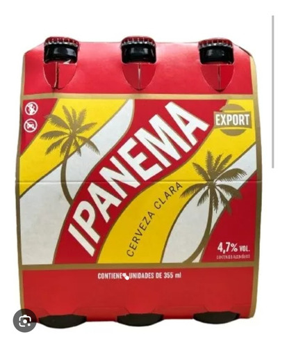 Cerveza Ipanema 355ml X12