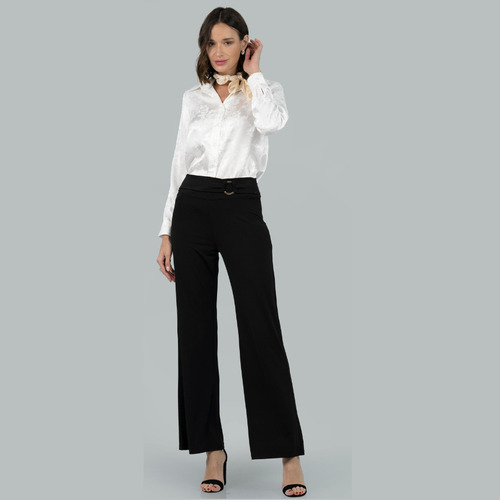 Pantalon Con Argolla Give P64304 Negro