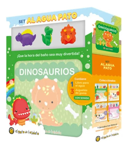 Libro Al Agua Pato - Dinosaurios - El Gato De Hojalata