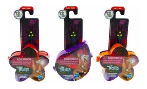 Trolls World Tour Mini Bailarines (pack Con 3)