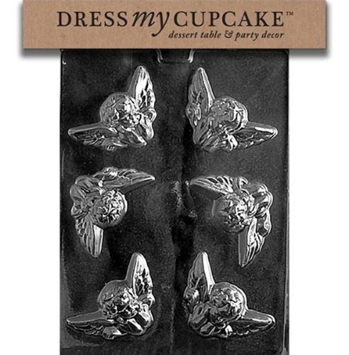 Vestir Mi Cupcake Molde De Caramelo De Chocolate, Querubin,