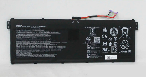 Bateria Acer Chromebook 512 C852 315 Cb315-4h Serie Ap20cbl 