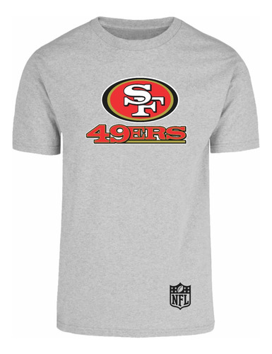 Playera Modelo San Francisco 49ers Estampado En Vinil