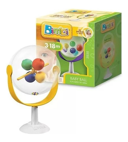 Sonajero P Bebe De Mesa Interactivo Bimbi Baby Ball Sopapa