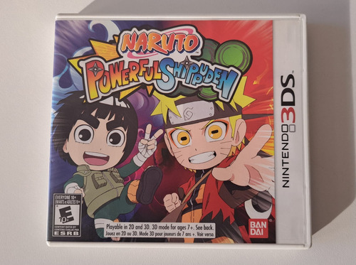 Naruto Powerful Shippuden 3ds Reg. Usa 