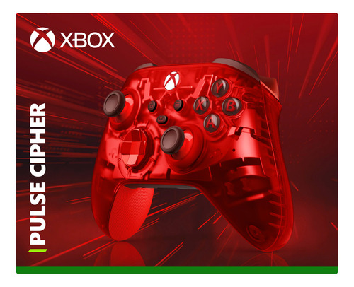 Control Inalámbrico Xbox Series X | S One Pulse Cipher Rojo