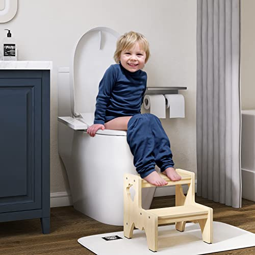 ~ ? Taburete De Madera Para Niños Pequeños, Taburete De Dos