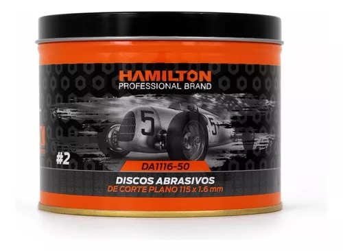 Discos De Corte Abrasivos 115mm X 1mm Lata X50 U. Hamilton