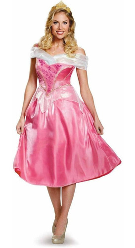 Disfraz Para Mujer De Princesa Aurora Disney Talla Medium