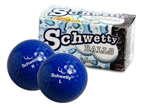 Schwetty Bolas Pares Azules (incluye 2 Pelotas De Golf).