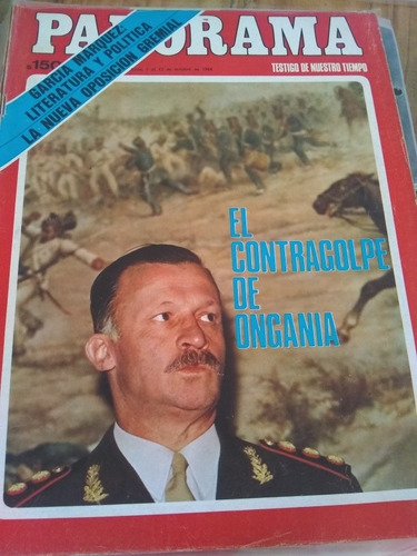 Revista Panorama Octubre 1969 N128 El Contragolpe De Ongania