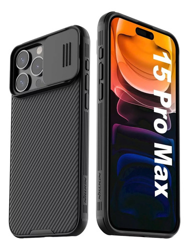 Fundas Nillkin Camshield Pro Magnetic Para iPhone 15 Pro Max