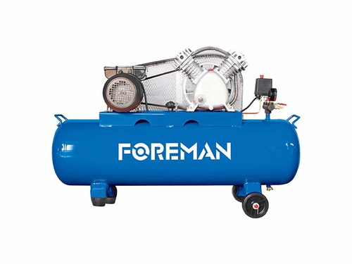 Compresor Foreman Mono 100 L 3 Hp. + Kit De Herramientas Neu