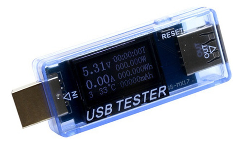 Medidor De Potencia Usb Tester, Voltímetro Digital, Voltímet