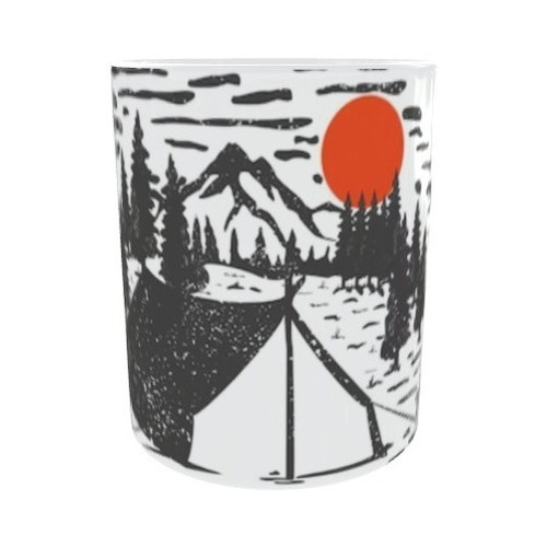 Taza Camping Minimalismo Mug