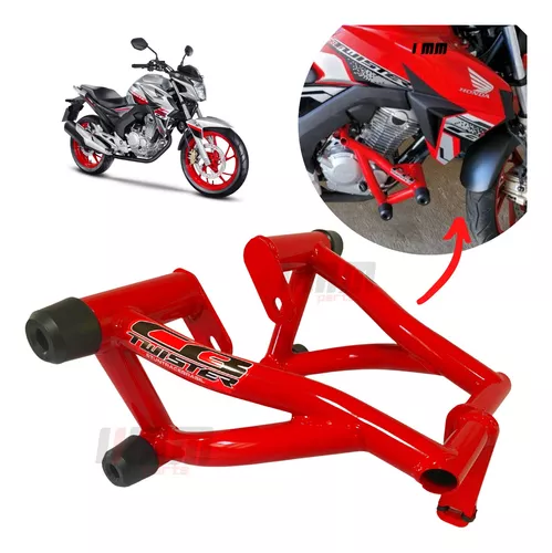 Protetor Motor Cb 250f Twister Stunt Race Honda Vermelho - Desconto no Preço