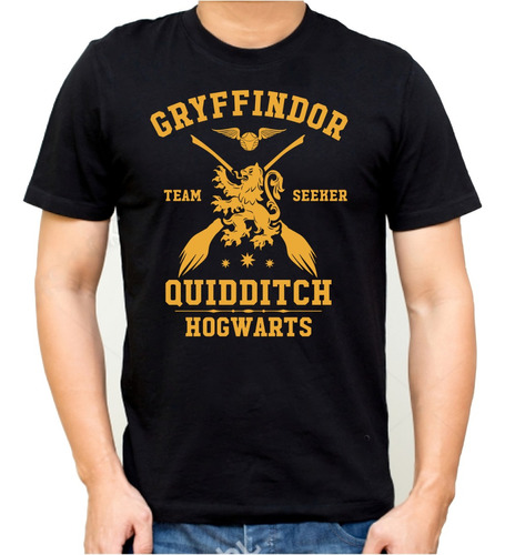 Remera Harry Potter Hogwarts Camiseta Gryffindor