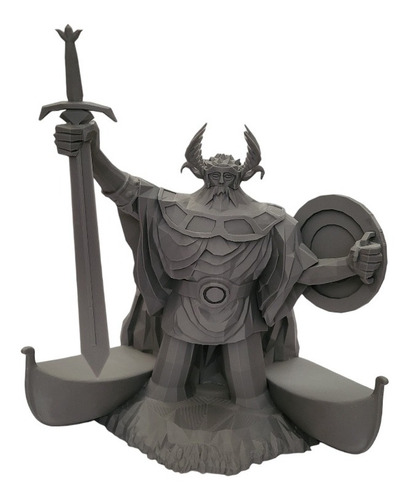 Estatua Odin Asgard Caballeros Del Zodiaco Saint Seiya