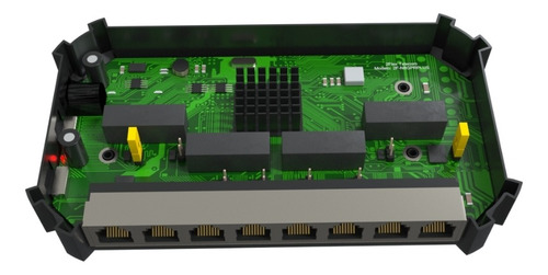 50x Switch 8 Portas Gigabit Poe Rev Plus 2f-n8gprplus 2flex