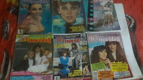 Verónica Castro En Portadas De Tvynovelas