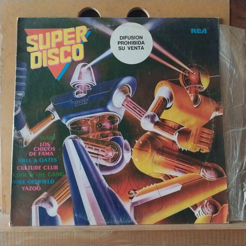 Mike Oldfield Yazoo Kool Super Disco Tapa Y Vinilo 8 Promo
