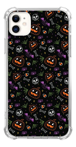 Funda Jyrgkunlt Para iPhone 11-halloween Pumpkin