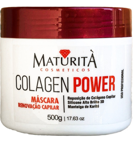 Máscara Maturita Colagen Power 500g