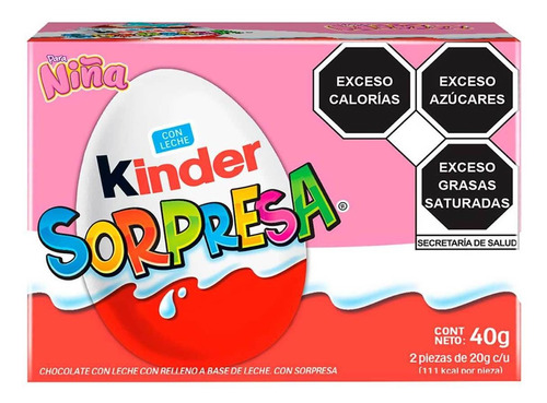 Chocolate Kinder Sopresa Niña 40g