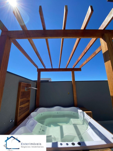 Imagem 1 de 23 de Casa Oportunidade No Portal Dos Ipes Em Cajamar Com Spa Completo Para 07 Pessoas Com Deck + Pergolado Em Madeira - Ca00348 - 70063882