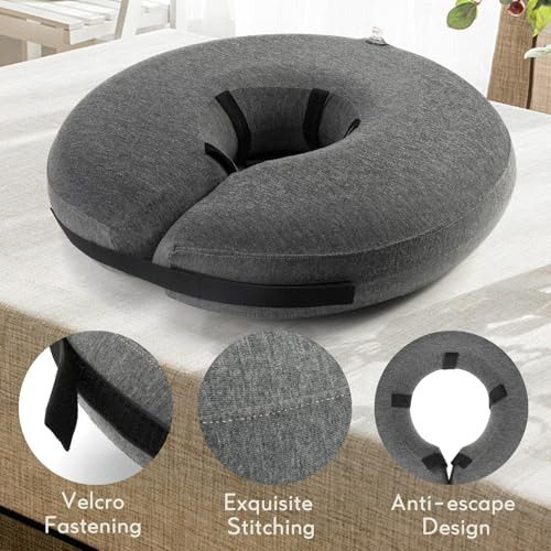 Collar De Cono Para Perros Midog, Alternativa Inflable De Co