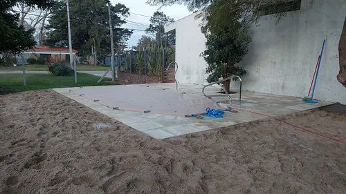 Super Promo Piscina 6x3x1.4m. Con Todo Lo Que Precisas!!! Celeste