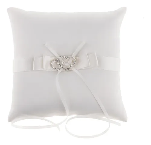 Almohada Cojín De De Doble Corazones Boda