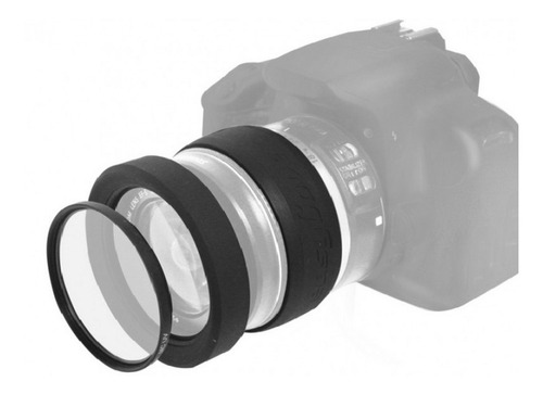Kit Proteção Para Lente Fotográfica De 62mm Com Filtro Mc Uv