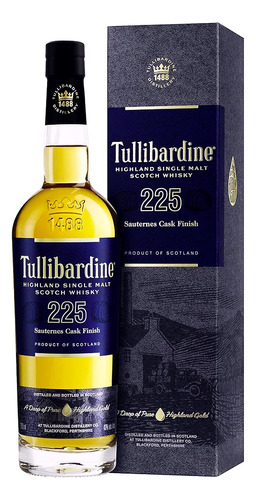 Whisky Tullibardine 225 Sauternes Finish Single Malt 